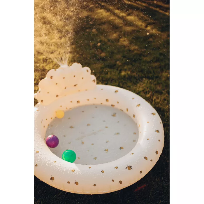 Piscina gonflabila cu stropitoare pentru copii - LEMON - Konges Sløjd