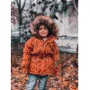 Jacheta de iarna pentru copii - Val Thorens - Brown Dots - KULING