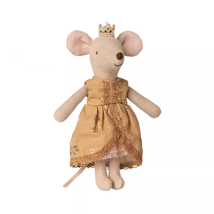 Jucarie textila - PRINCESS MOUSE - BIG SISTER - Gold - Maileg