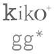 Produse Kiko and GG pentru copii