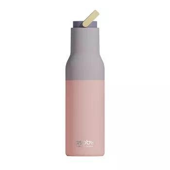 Sticla termos cu invels ceramic in interior Metro - Editie speciala - Pastel Peach - Asobu