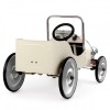 Masinuta ride-on cu pedale - Alba - Baghera Masinuta ride-on cu pedale - Alba - Baghera