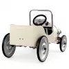 Masinuta ride-on cu pedale - Alba - Baghera Masinuta ride-on cu pedale - Alba - Baghera