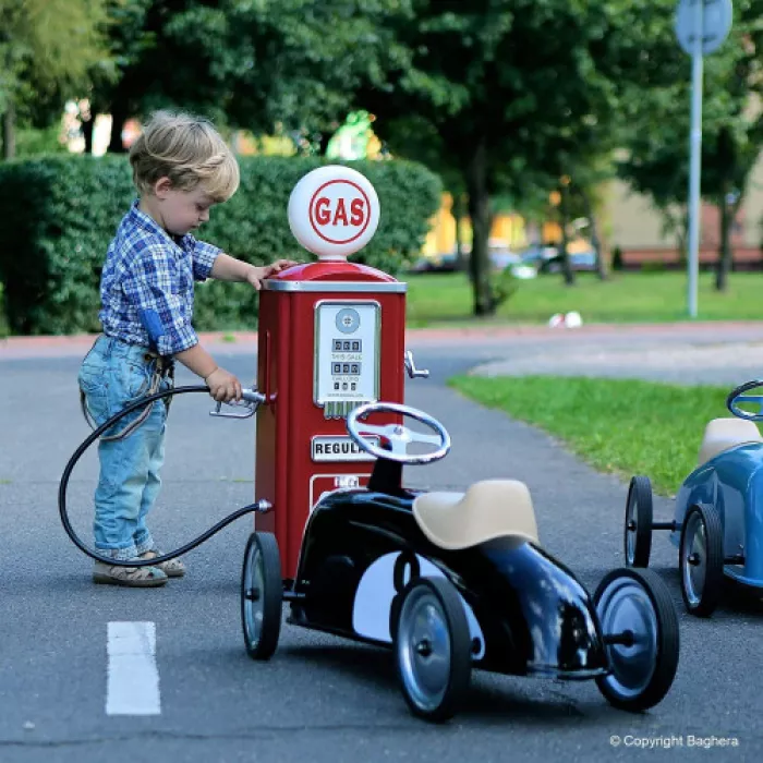 Statie de benzina vintage pentru masinute ride-on - Baghera