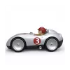 Masinuta - SPORTS CAR - silver - Baghera