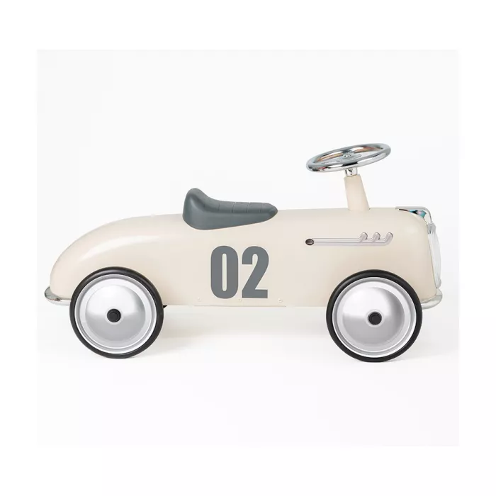 Masinuta Ride-On pentru 1-3 ani - Roadster - Ivory - Baghera