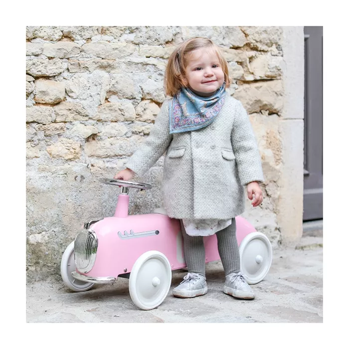 Masinuta Ride-On pentru 1-3 ani - Roadster - Light Pink - Baghera