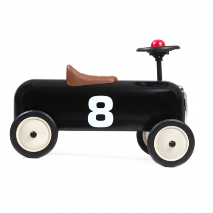 Masinuta Ride-On pentru 1-3 ani - Racer Negru - Baghera Masinuta Ride-On pentru 1-3 ani - Racer Negru - Baghera