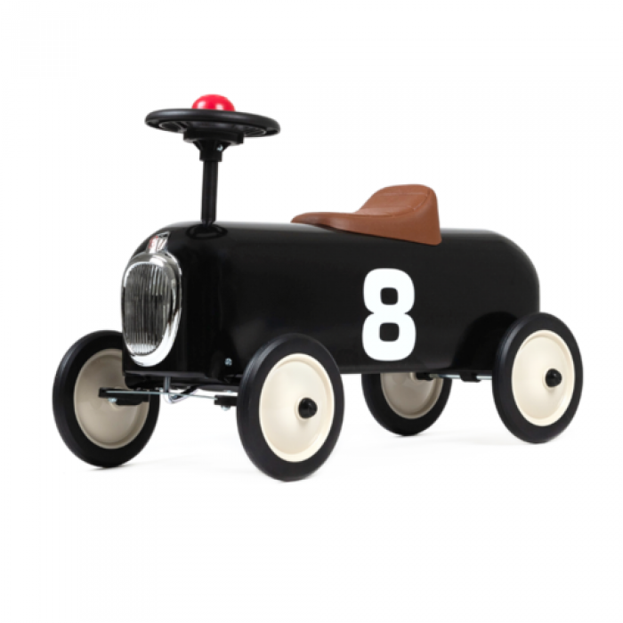 Masinuta Ride-On pentru 1-3 ani - Racer Negru - Baghera Masinuta Ride-On pentru 1-3 ani - Racer Negru - Baghera