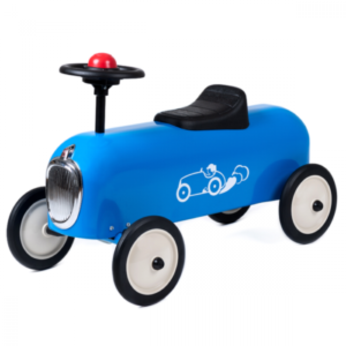 Masinuta Ride-On pentru 1-3 ani - Racer Albastru - Baghera Masinuta Ride-On pentru 1-3 ani - Racer Albastru - Baghera