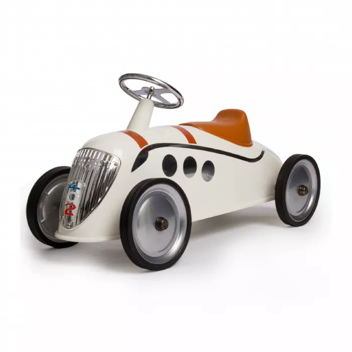 Masinuta Ride-On pentru 2-4 ani - Rider Peugeot 402 Darl'Mat Beige - Baghera