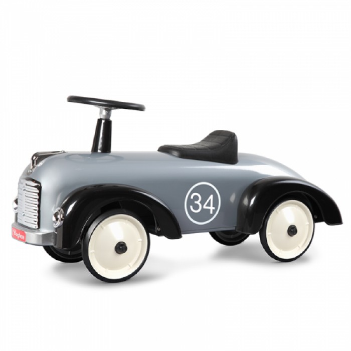 Masinuta Ride-On pentru 1-3 ani - Speedster Silver - Baghera Masinuta Ride-On pentru 1-3 ani - Speedster Silver - Baghera