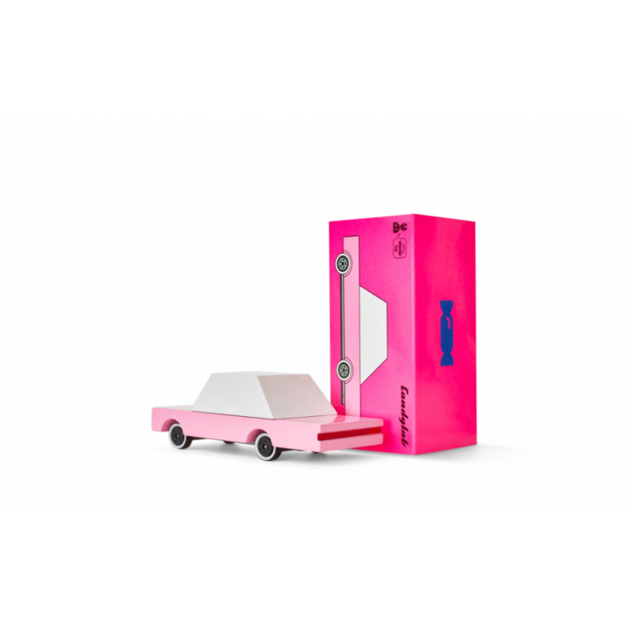 Masinuta Candycar Pink Sedan - Candylab Toys USA Masinuta Candycar Pink Sedan - Candylab Toys USA