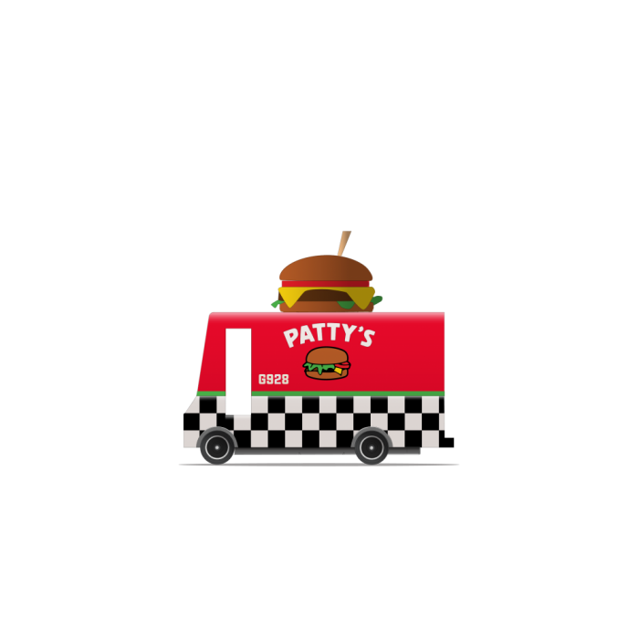 Autoutilitara Patty's Hamburger Van - Candylab Toys USA Autoutilitara Patty's Hamburger Van - Candylab Toys USA