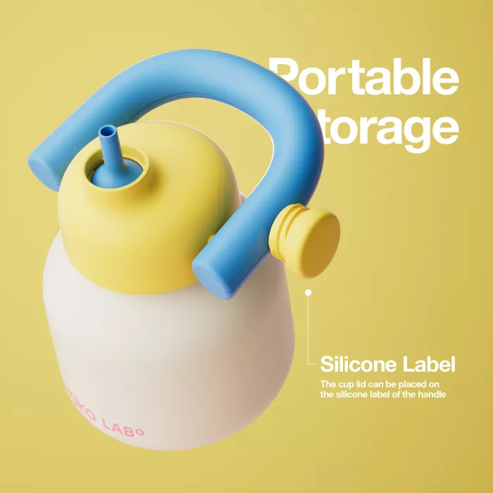 Sticlă termos LinLin Kettle 1000 ml Ricebread – CHAKOLAB