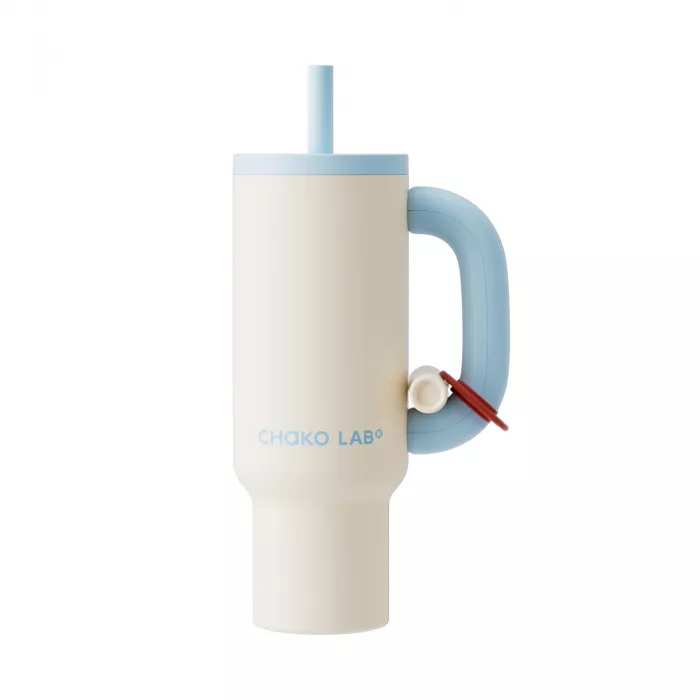 Sticla termos Bawang Tumbler - Blue/White - 1100 ml - Chako Lab