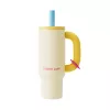 Cană termos BAWANG 1050 ml White Yellow – CHAKOLAB