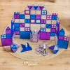 Set de constructie magnetic - Mega Ice Crystal Pack - 180 piese - CLEVERCLIXX Set de constructie magnetic - Mega Ice Crystal Pack - 180 piese - CLEVERCLIXX