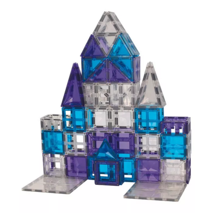 Set de constructie magnetic - Mega Ice Crystal Pack - 180 piese - CLEVERCLIXX