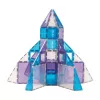 Set de constructie magnetic - Mega Ice Crystal Pack - 180 piese - CLEVERCLIXX Set de constructie magnetic - Mega Ice Crystal Pack - 180 piese - CLEVERCLIXX