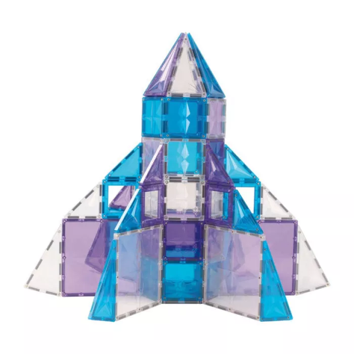 Set de constructie magnetic - Mega Ice Crystal Pack - 180 piese - CLEVERCLIXX