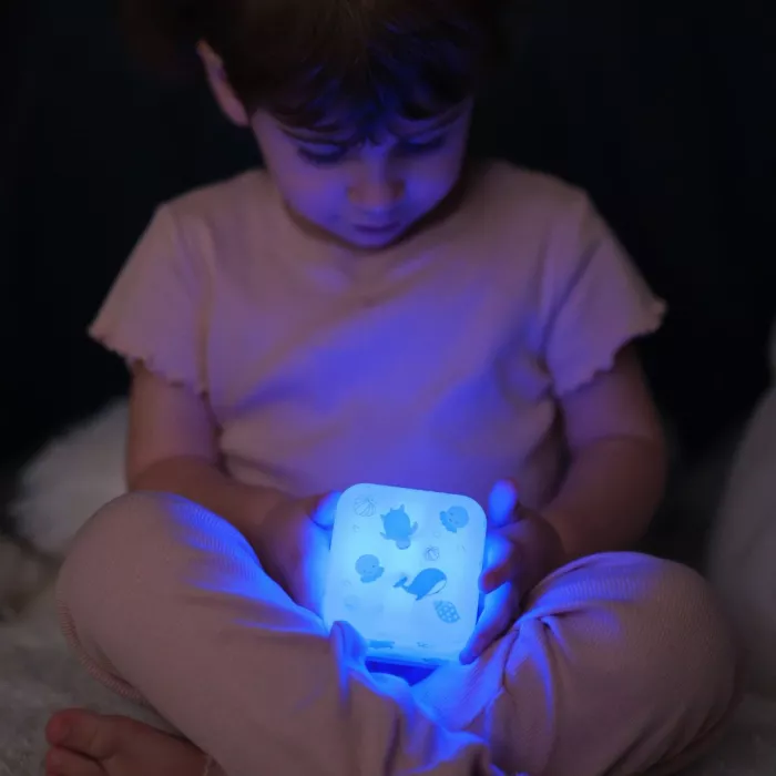 Lampa de veghe portabila Cube B - Ocean - Cloud b