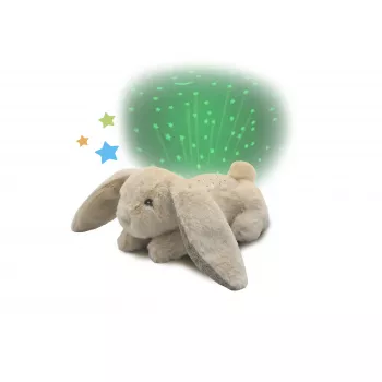 Jucarie din plus cu proiector de stele Iepuras - Dream Buddies - Cloud b