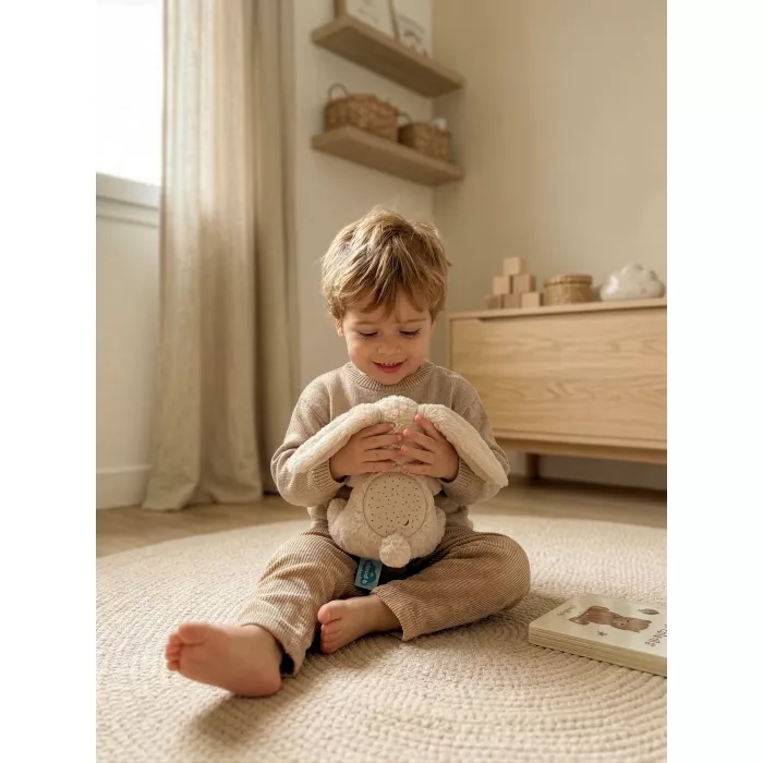 Jucarie din plus cu proiector de stele Iepuras - Dream Buddies - Cloud b