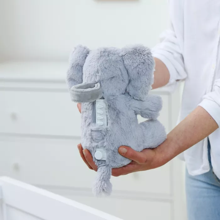 Jucarie de plus cu white noise pentru somnul bebelusului - Elliot Elephant - Cloud b