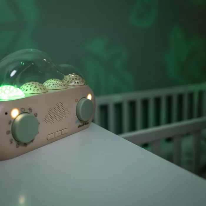 Lampa de veghe cu proiectii luminoase si povesti audio - My first dream box - EN/DE - Cloud b