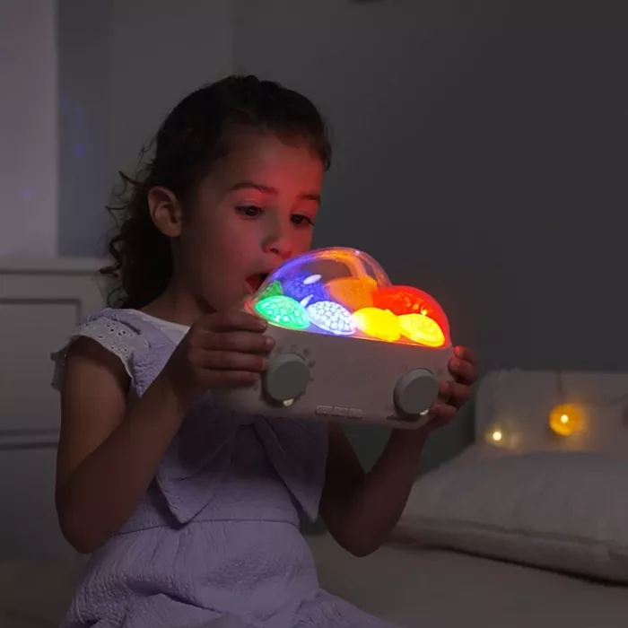 Lampa de veghe cu proiectii luminoase si povesti audio - My first dream box - EN/DE - Cloud b