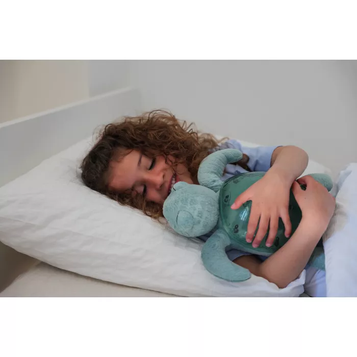 Lampa de veghe din plus cu proiectie subacvatica si sunete - Tranquil Turtle - Green - Cloud b