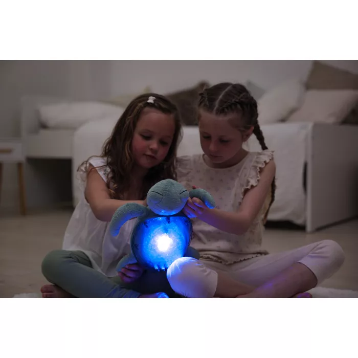 Lampa de veghe din plus cu proiectie subacvatica si sunete - Tranquil Turtle - Green - Cloud b
