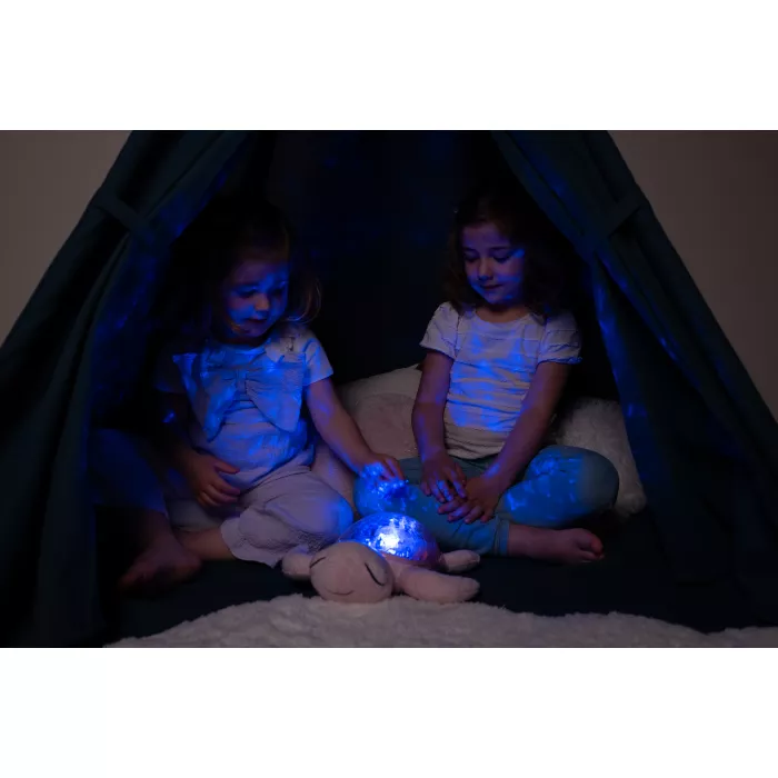 Lampa de veghe din plus cu proiectie subacvatica si sunete - Tranquil Turtle - Pink - Cloud b