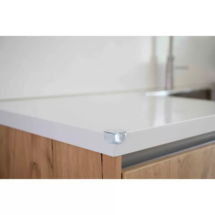 Protectii pentru colturi de mobilier - set 4 buc - Transparente - Dooky
