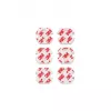 Protectii pentru prize cu sistem de rotire - set 6 buc - Transparente - Dooky