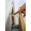 Inchizatori invizibile pentru sertare si dulapuri - 2 buc - Albe - Dooky