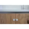 Set 2 sisteme de siguranță Dooky pentru vitrine și dulapuri cu sticlă