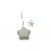 Cutie din silicon pentru suzeta - Grey Star - Dooky