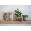 Rama foto din lemn dubla cu kit amprenta 2D - Happy Hands - Dooky