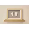 Kit amprenta 3D pentru bebelusi cu rama de lemn - HAPPY HANDS - Dooky