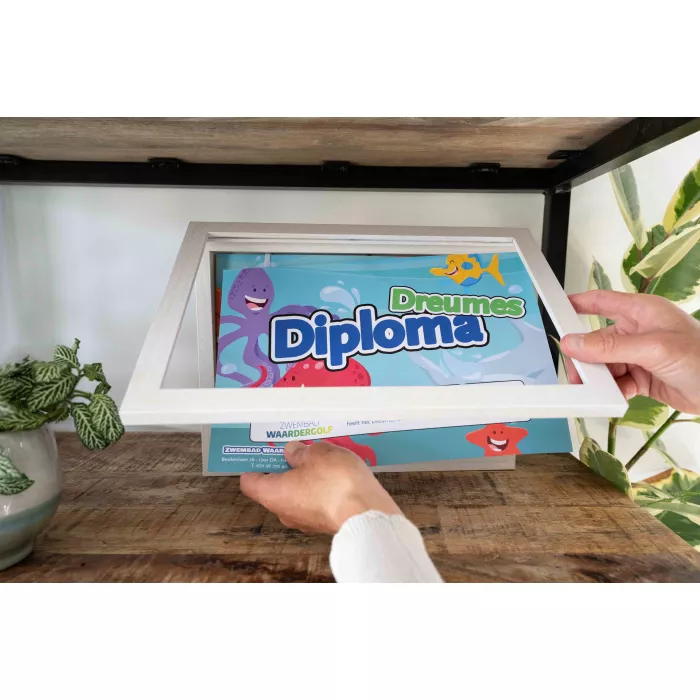 Ramă cu spațiu de depozitare pentru desene Happy Hands
