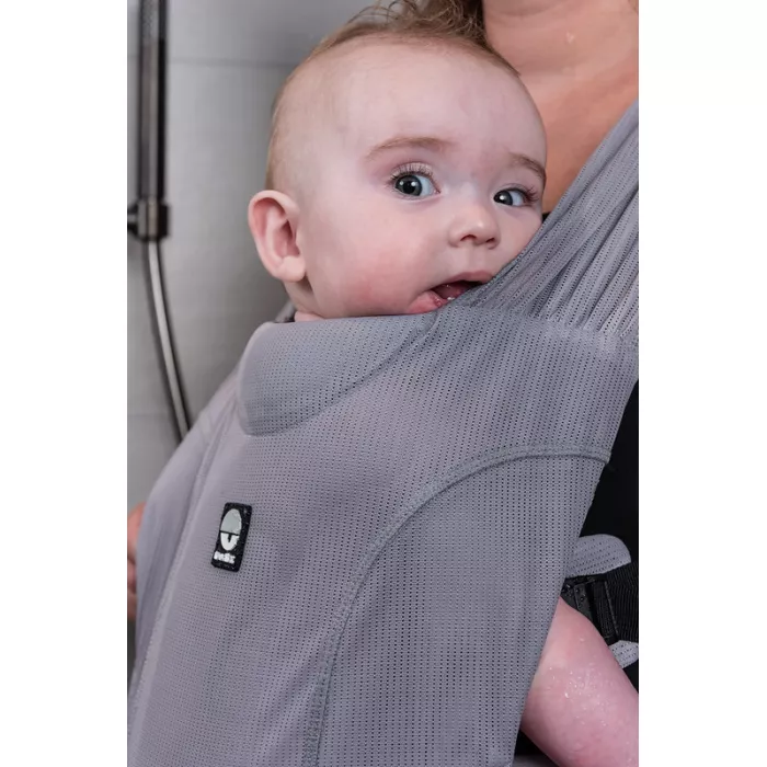 Marsupiu de apa ergonomic pentru bebelusi - Grey - Dooky