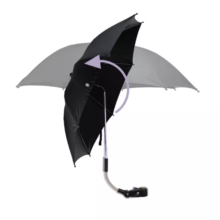 Umbrela pentru carucior - Grey Melange - Dooky