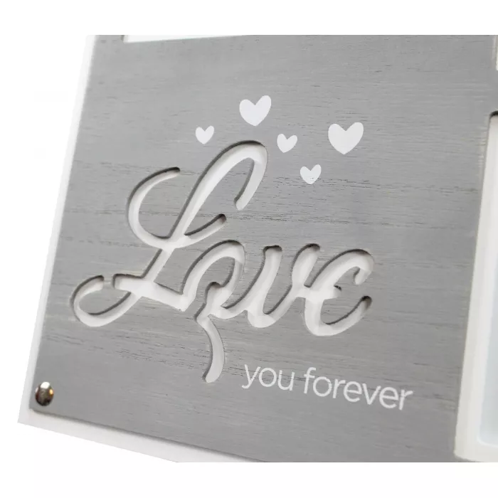 Rama foto cu kit amprenta 2D - Love you Forever - Dooky