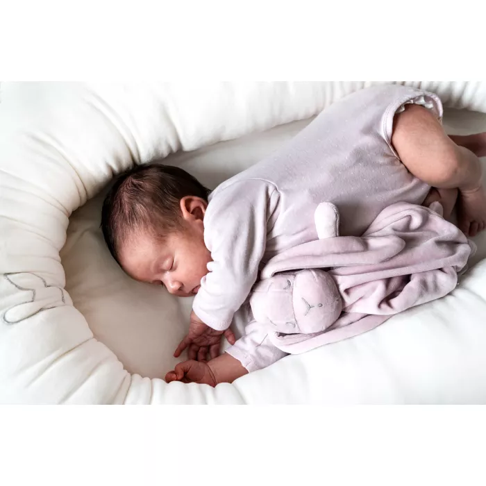 Doudou iepuras din plus - Roz - Effiki Doudou iepuras din plus - Roz - Effiki