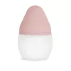 Biberon din silicon 150 ml - Blush - Elhée Biberon din silicon 150 ml - Blush - Elhée