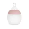 Biberon din silicon 150 ml - Blush - Elhée Biberon din silicon 150 ml - Blush - Elhée