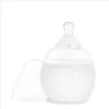 Biberon din silicon 150 ml - Milk - Elhée Biberon din silicon 150 ml - Milk - Elhée
