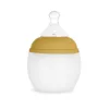 Biberon din silicon 150 ml - Curry - Elhée Biberon din silicon 150 ml - Curry - Elhée